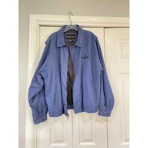Horseshoe Casino Vintage Jacket Blue  size large